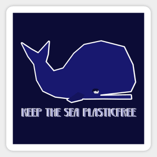 Keep the sea plasticfree Sticker